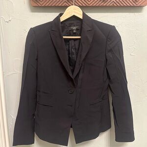 Ann Taylor Classic Navy Suit Jacket (matching skirt in separate post)
